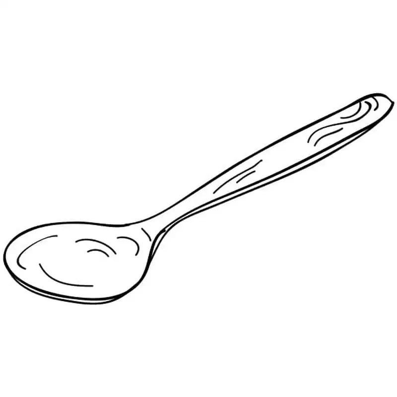 Thỏa sức sáng tạo qua tranh cái thìa đơn giản dễ tô màu