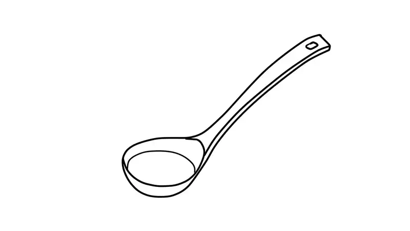 Khơi dậy trí tưởng tượng với hình tô màu cái thìa cho trẻ