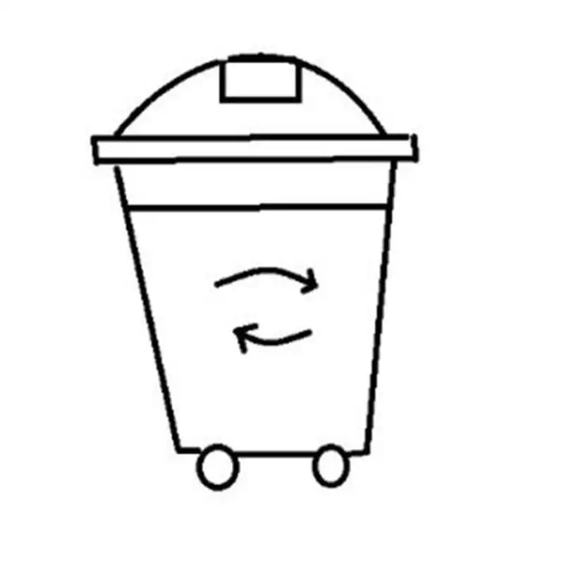 Khơi gợi sáng tạo với tranh tô màu thùng rác mầm non hấp dẫn