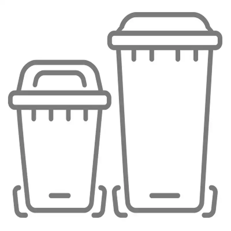 Tạo niềm vui với tranh tô màu thùng rác dễ thương cho bé yêu