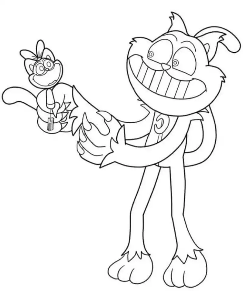 Thỏa sức sáng tạo với tranh tô màu catnap thú vị