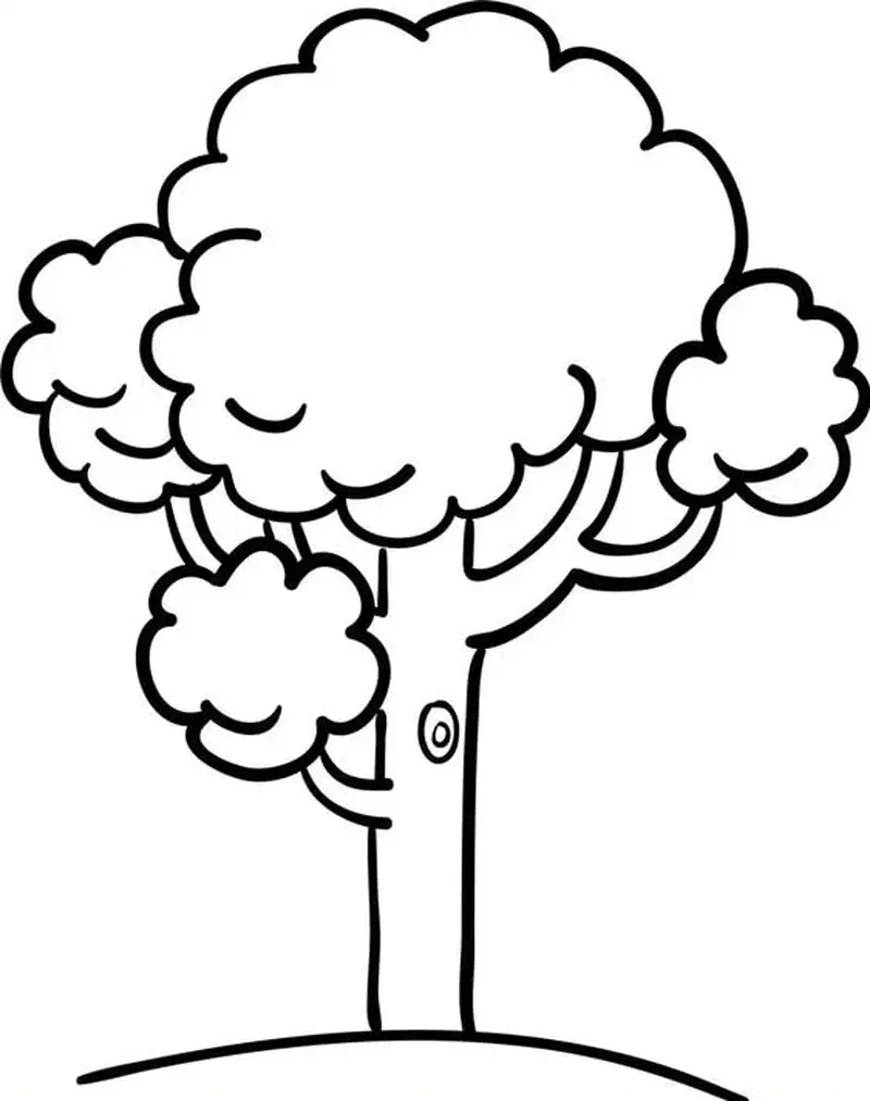 Thỏa sức sáng tạo với tô màu tranh cây xanh vui nhộn và dễ thương