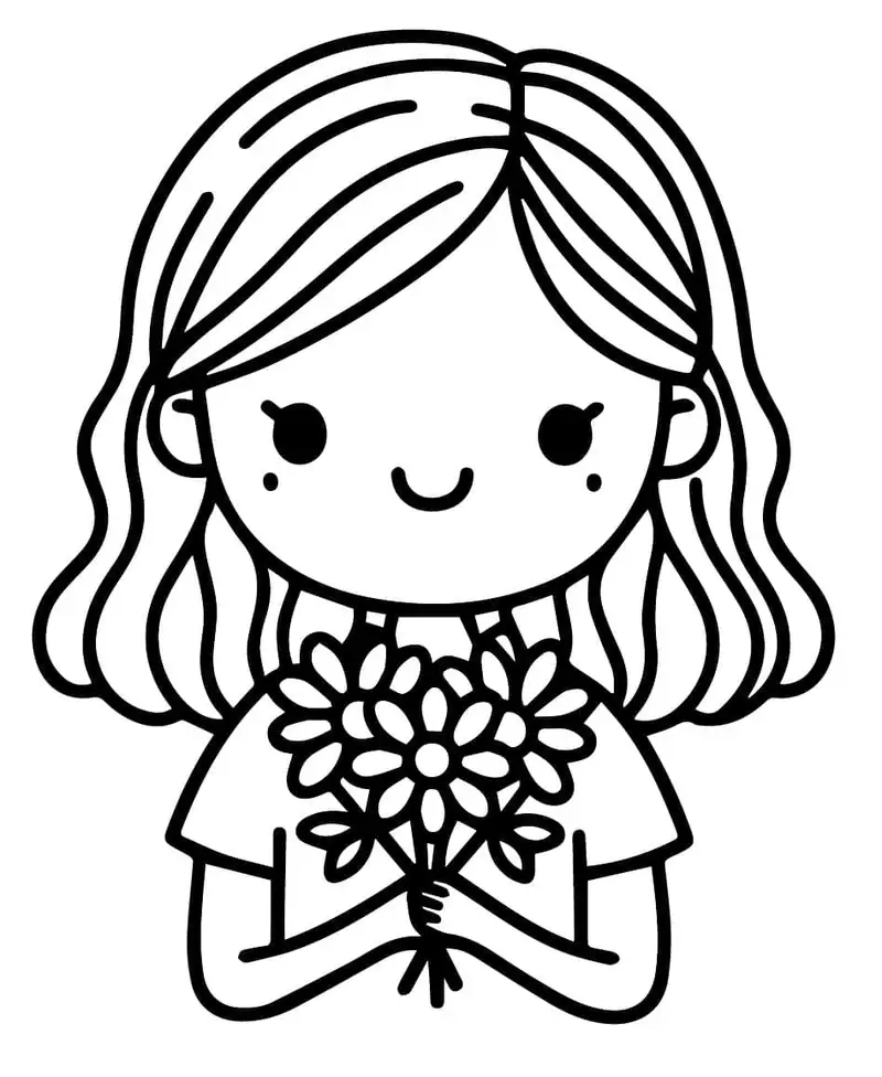 Thỏa sức sáng tạo với tranh tô màu cô gái hiện đại