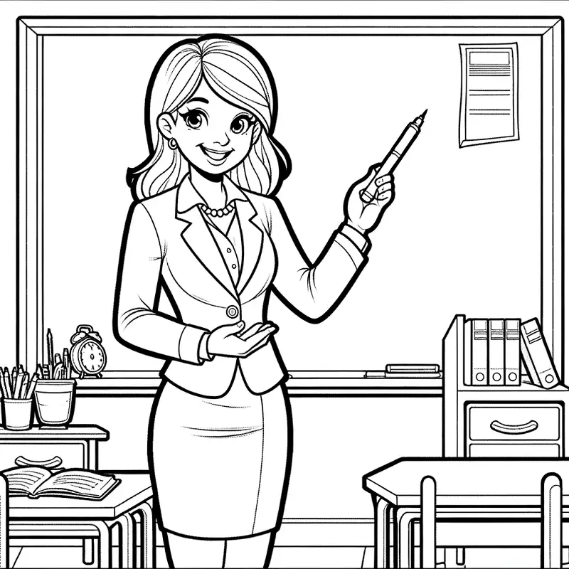 Khơi nguồn sáng tạo với bé tô màu cô giáo dễ thực hiện