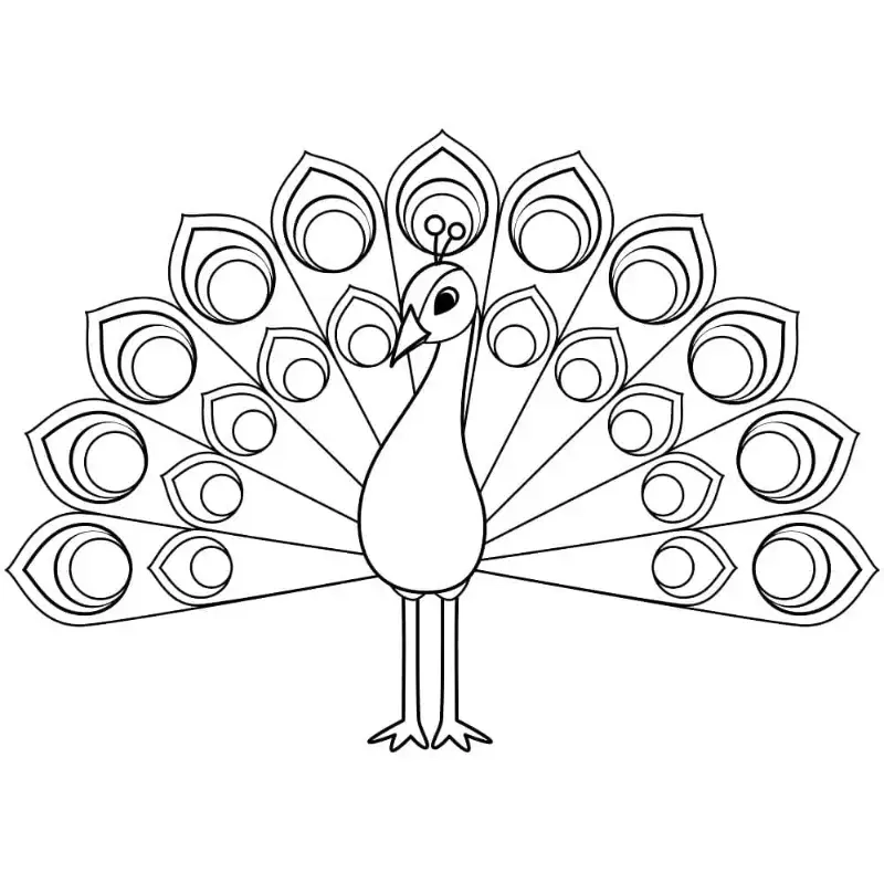 Vui học sáng tạo với hình ảnh con chim cho bé tô màu