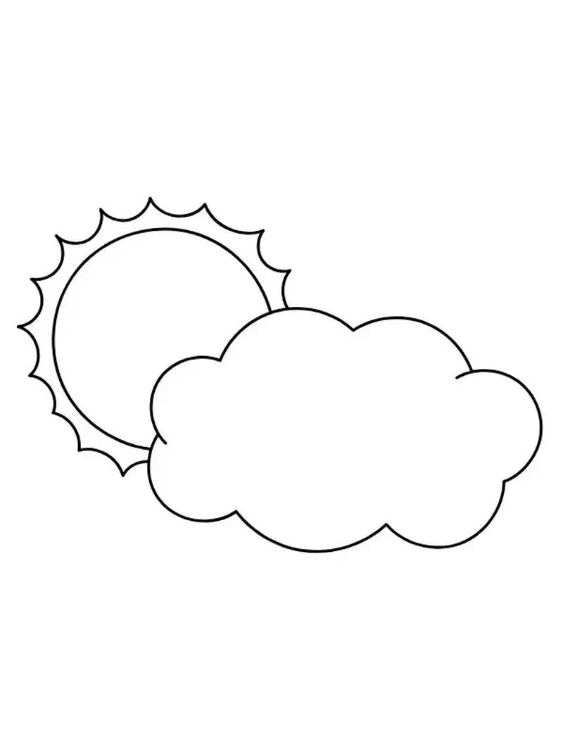 Khơi dậy trí tưởng tượng qua tranh tô màu đám mây cho bé