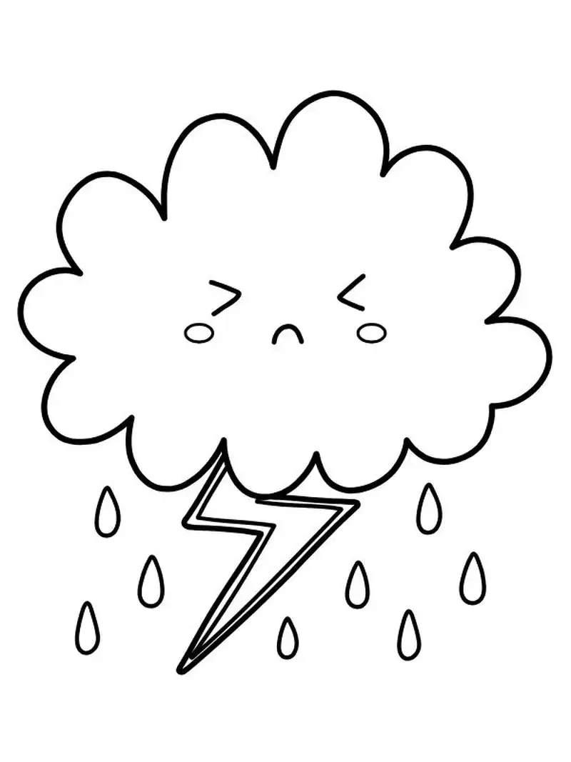 Khơi gợi sáng tạo cùng tranh tô màu đám mây cho bé