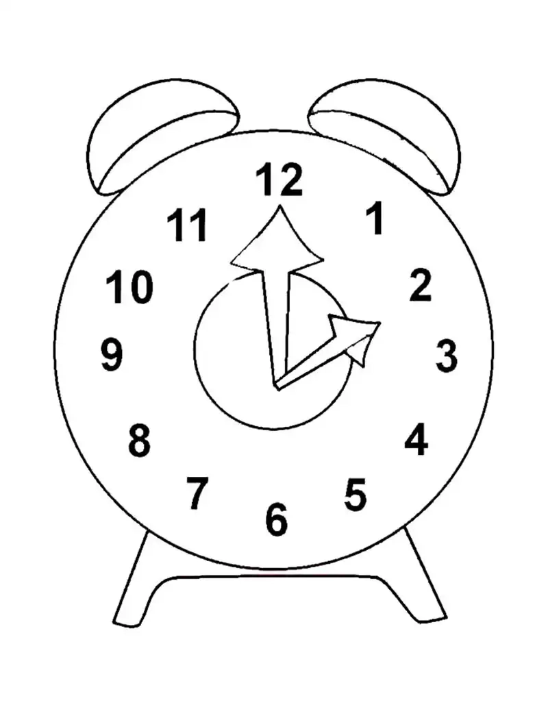 Thử tài nghệ thuật qua vẽ đồng hồ báo thức đơn giản dễ thương