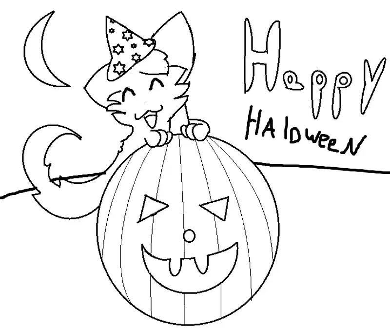 Khám phá sáng tạo cùng hình tô màu halloween