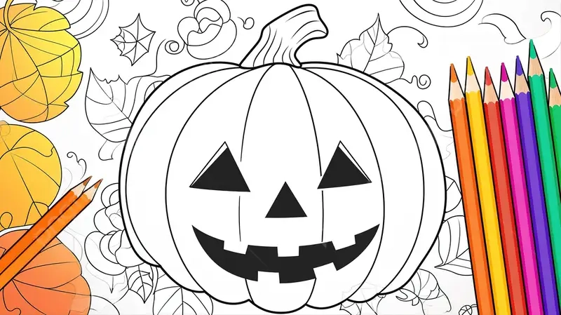 Chia sẻ cho bé bộ in hình tô màu halloween