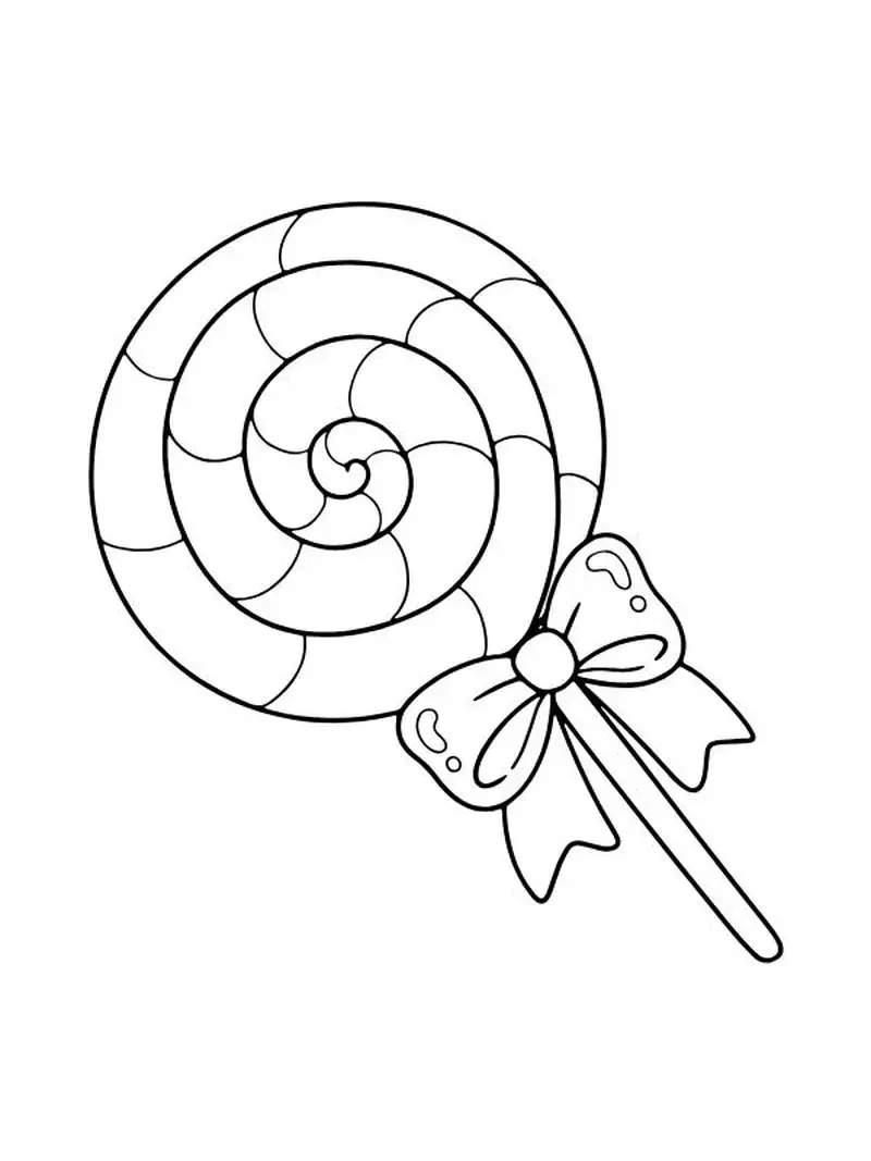 Tranh tô màu kẹo mút là như thế nào