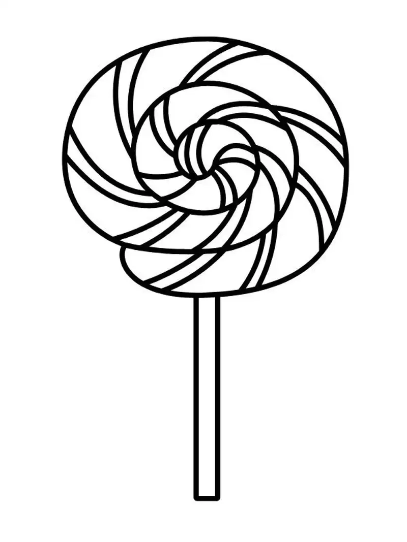 Sáng tạo không giới hạn với tranh tô màu hình kẹo mút