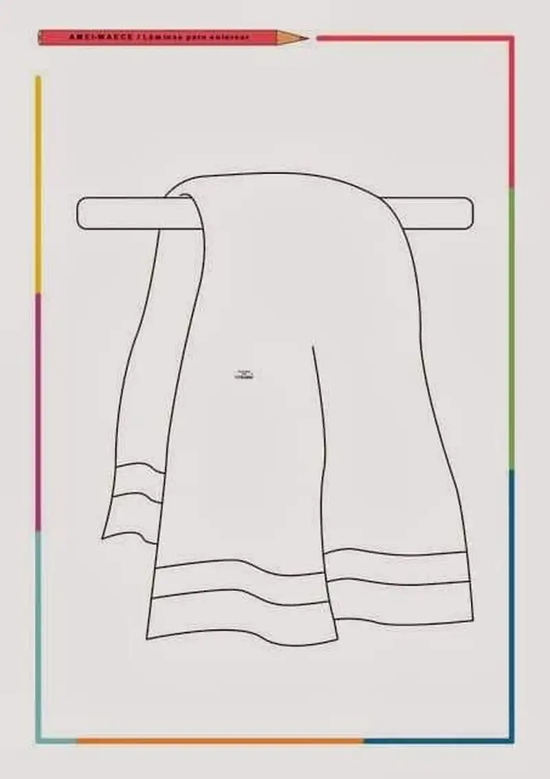 Khám phá tranh tô màu nhà tắm sinh động và dễ thương