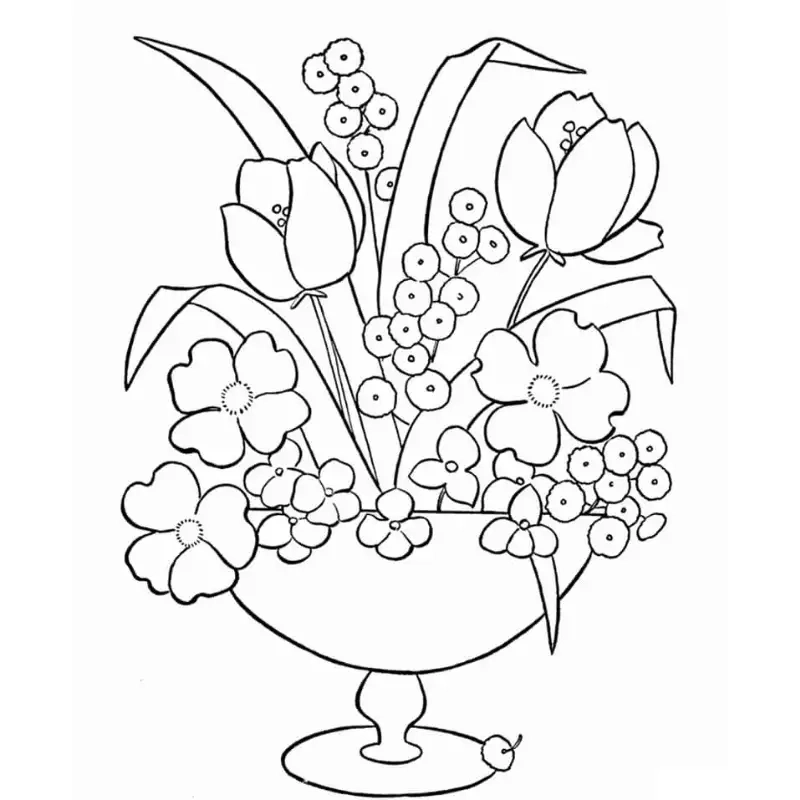 Khám phá cách tô màu lọ hoa và quả lớp 7 giúp bé sáng tạo và vui học