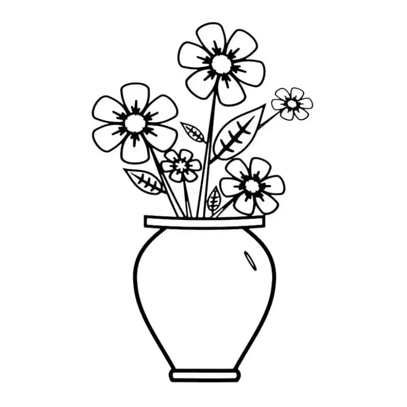 Khám phá tranh to màu lọ hoa đẹp mang đến niềm vui và sáng tạo