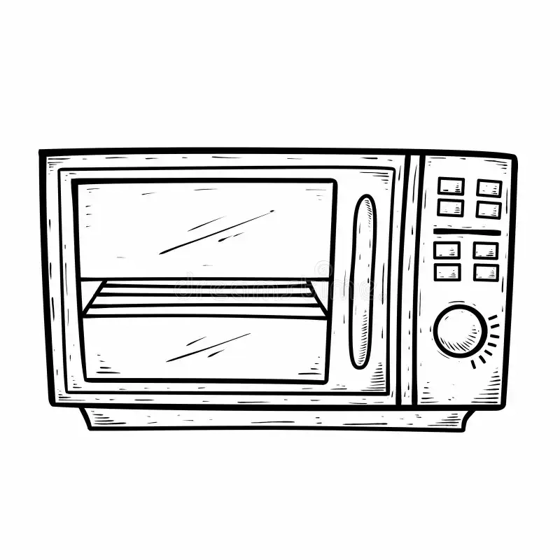 Khám phá màu sắc dễ thương của lò vi sóng màu hồng cho bé