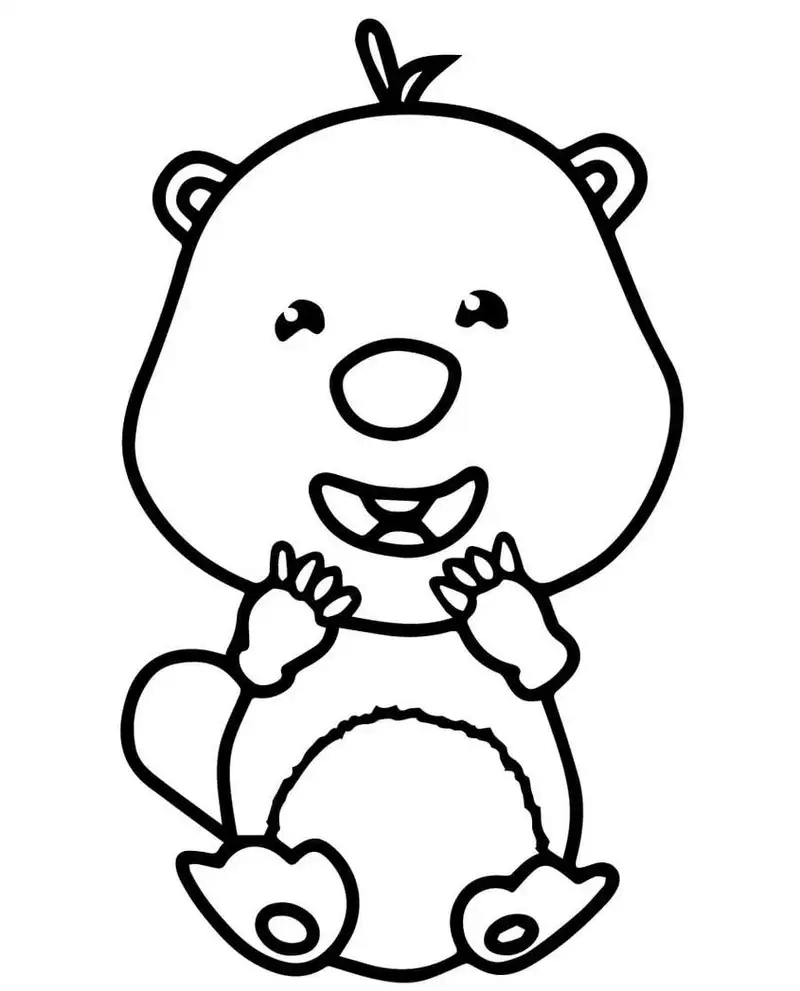 Vui học cùng tranh tô màu Loopy hoạt hình sống động và thú vị