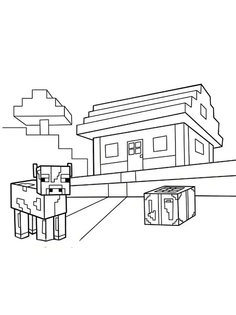 Khơi dậy trí tưởng tượng với tranh tô màu minecraft