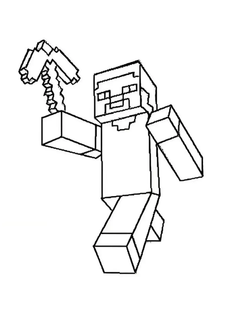 Khám phá thế giới sáng tạo với tô màu minecraft