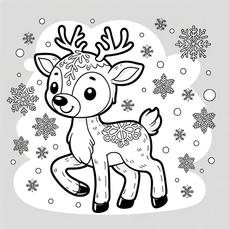 Tranh tô màu noel cho bé sáng tạo