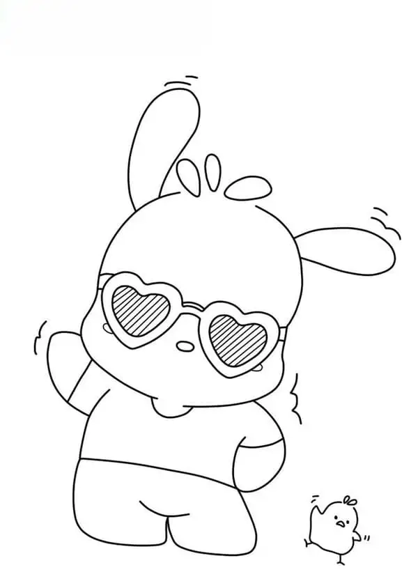 Thỏa sức sáng tạo với tranh tô màu pochacco cho bé