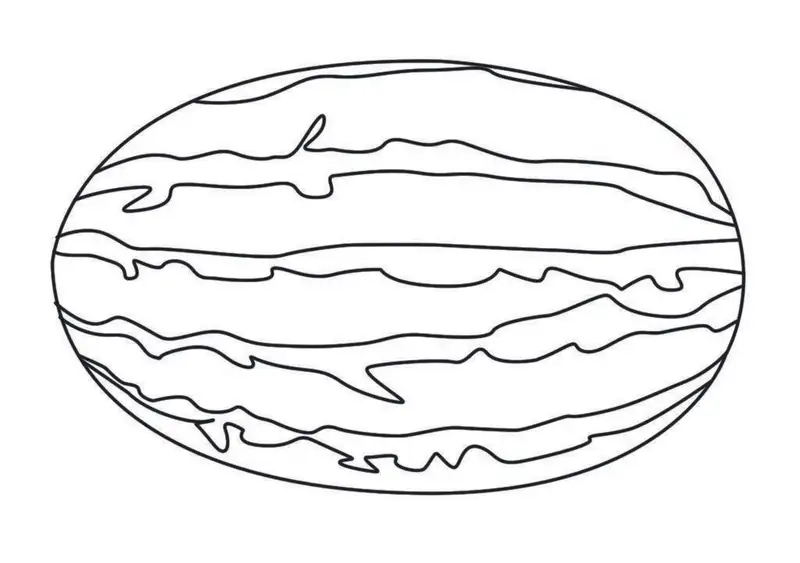 Bé yêu thích tranh to mau dua hau để rèn kỹ năng tô màu