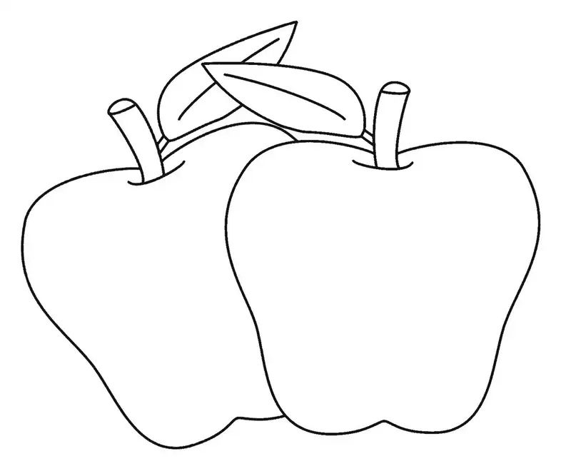 Khám phá tranh quả táo đơn giản giúp bé luyện tay khéo léo