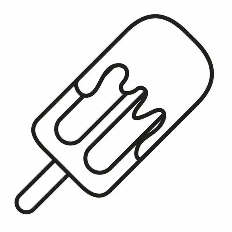 Tranh tô màu que kem siêu dễ cho bé