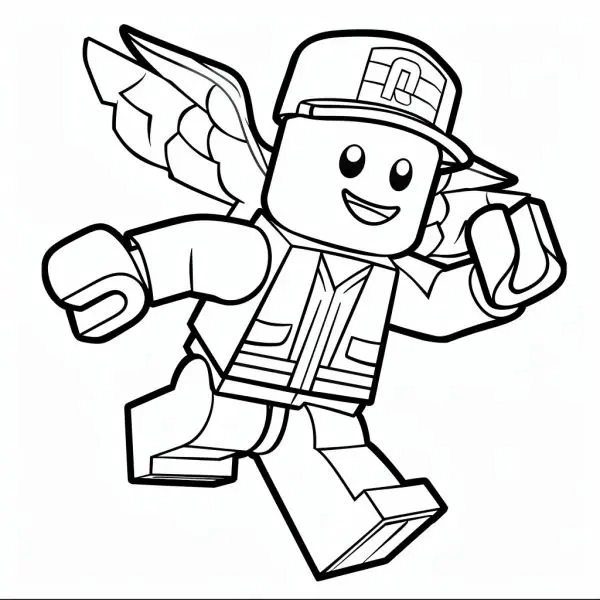 Sưu tập tranh tô màu Roblox PDF miễn phí chất lượng cao