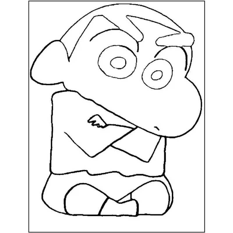 Khơi gợi sáng tạo với tranh tô màu shin ngộ nghĩnh sinh động