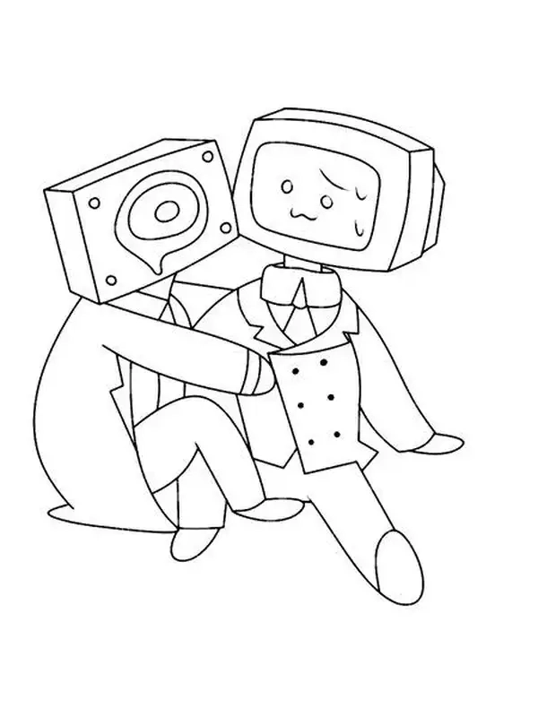 Tải nhanh tranh tô màu Skibidi Toilet miễn phí