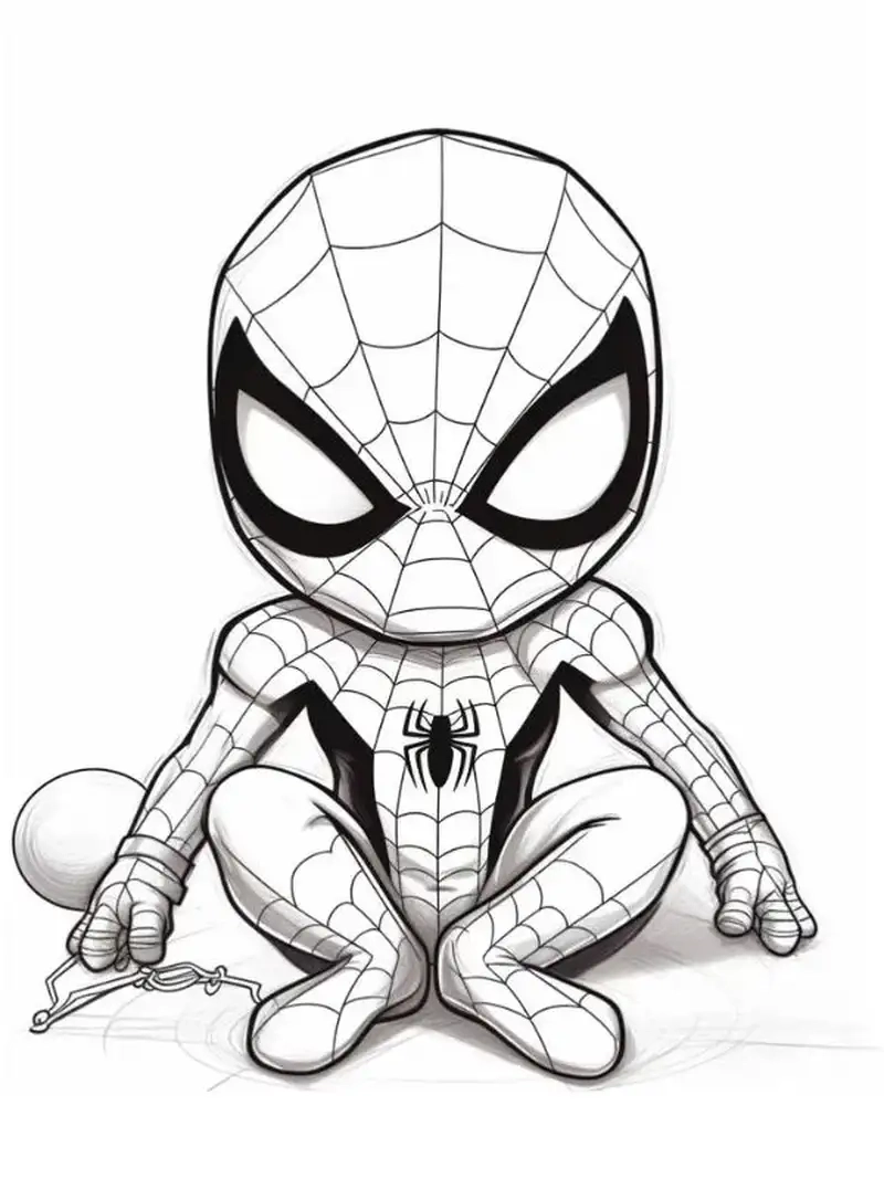 Tải ngay tranh tô màu Spider Man miễn phí cực đẹp cho béTải ngay tranh tô màu Spider Man miễn phí cực đẹp cho bé