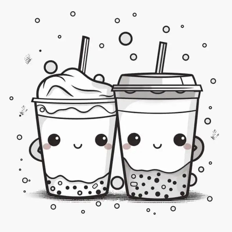 In ngay in tranh tô màu trà sữa để trẻ thỏa sức vui chơi