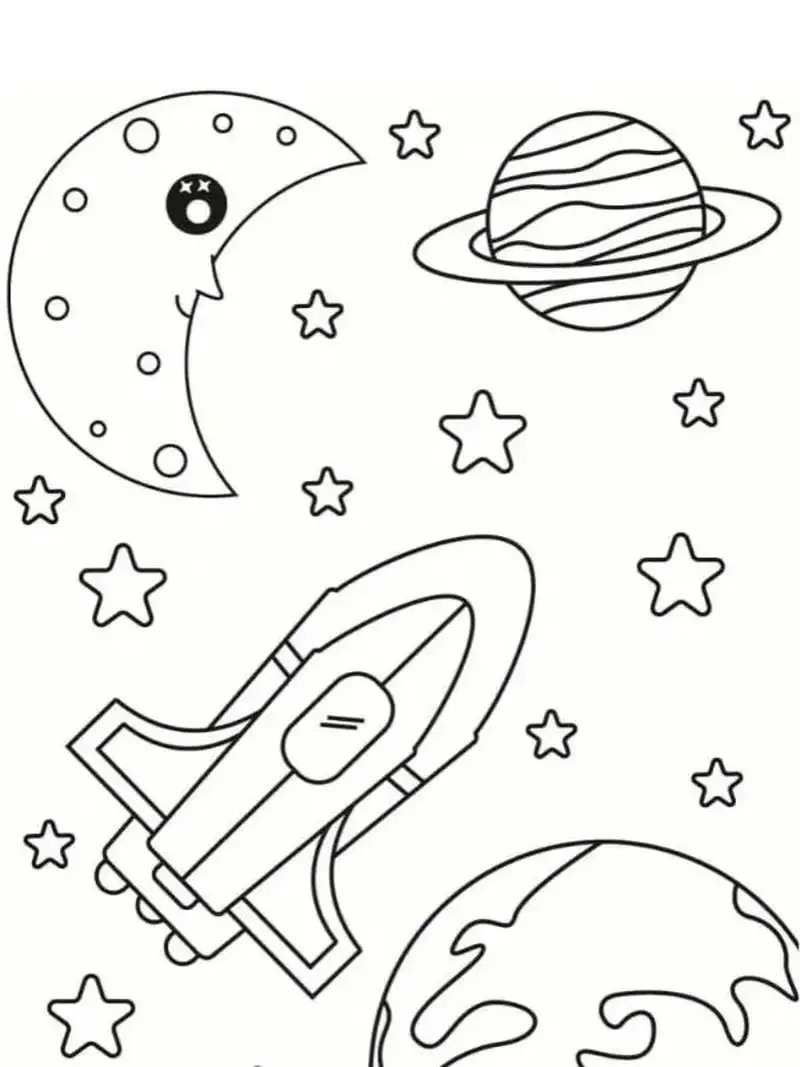 Học ngay cách tô màu tên lửa dễ dàng