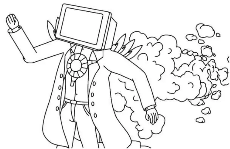 Tranh tô màu titan tv man là như thế nào