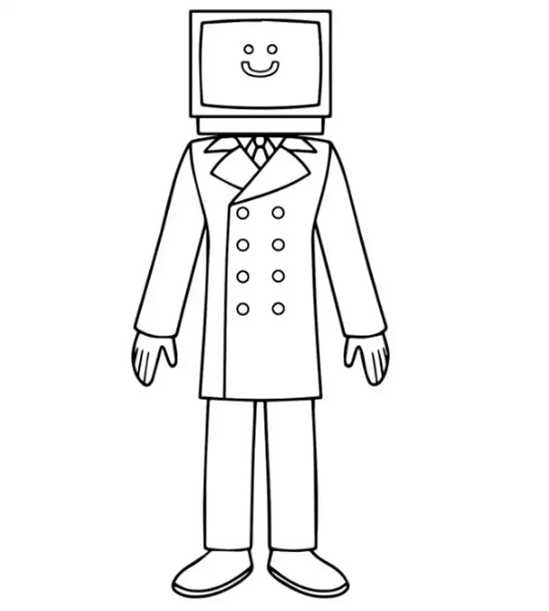 Vui nhộn cùng thế giới tranh tô màu Skibidi Toilet