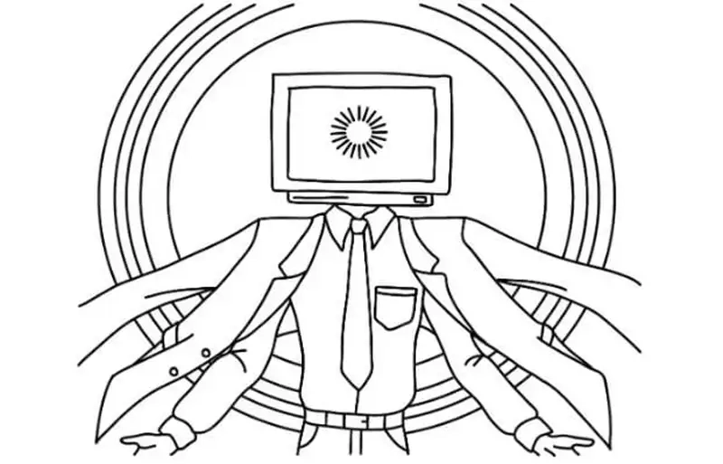 Bé thỏa sức sáng tạo với tranh tô màu Titan TV Man V2