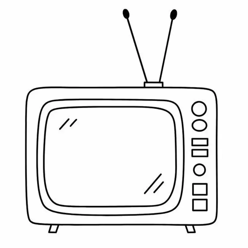 Khám phá ngay tô màu tv cho bé thỏa sức sáng tạo với tranh tô màu tivi