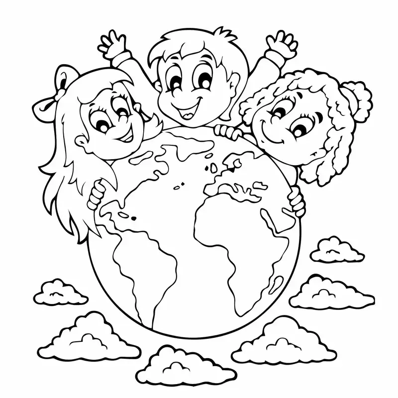 Tô điểm xanh tươi cho tranh trái đất xanh đầy hấp dẫn