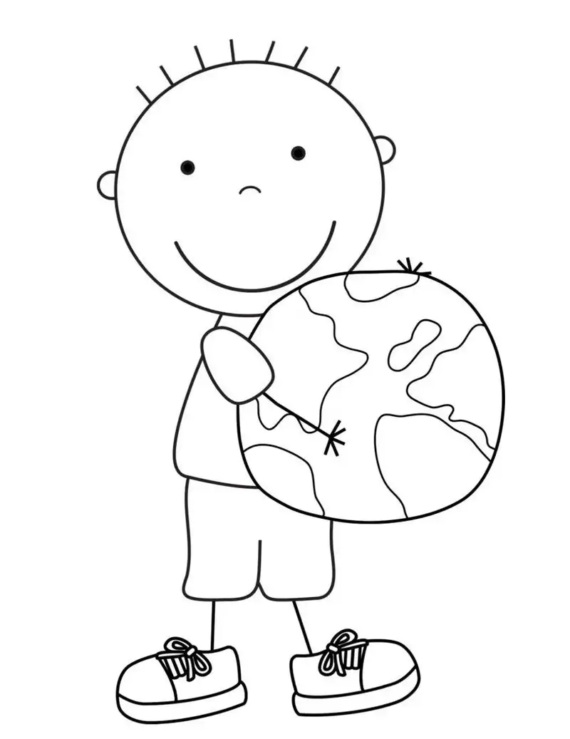 Học cách cách tô màu trái đất sinh động và thú vị