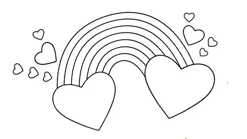 Khám phá vẽ tranh trái tim sáng tạo cho bé vui học màu