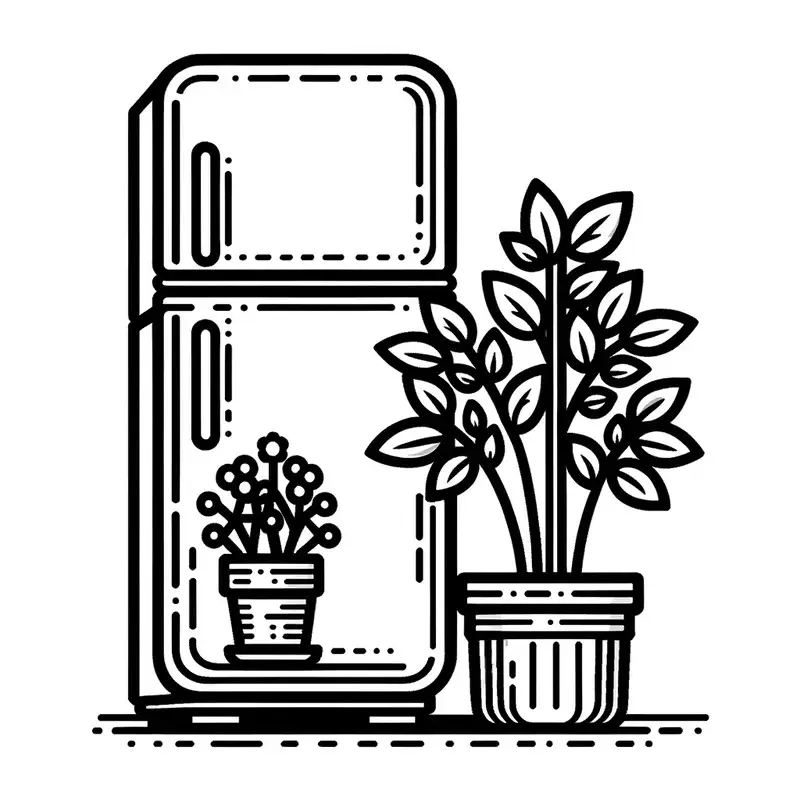 Tạo hình dễ thương với tranh tủ lạnh phong phú màu sắc