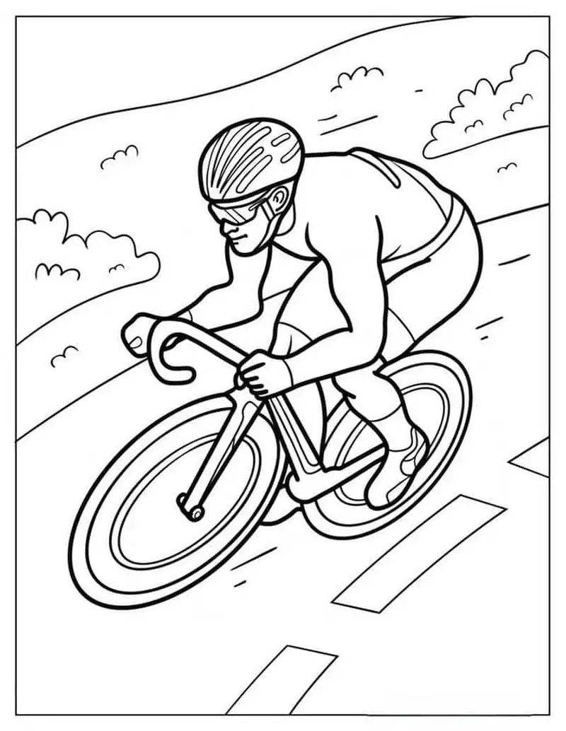 Chọn bộ đẹp mắt từ tranh tô màu xe đap