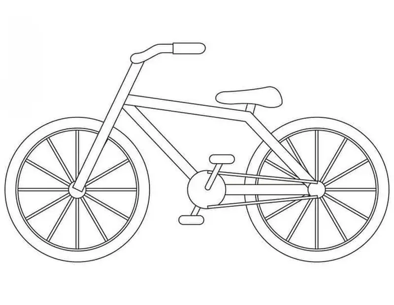 Khơi gợi niềm vui với tranh tô màu bé đi xe đạp