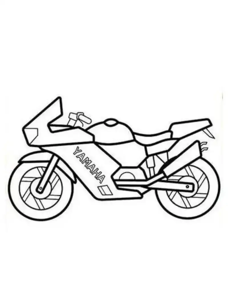 Khám phá bộ sưu tập tranh xe máy tô màu độc đáo