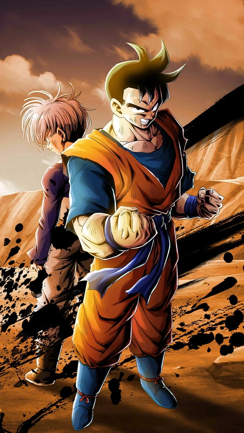 Khi Gohan đồng hành cùng Trunks gohan and trunks