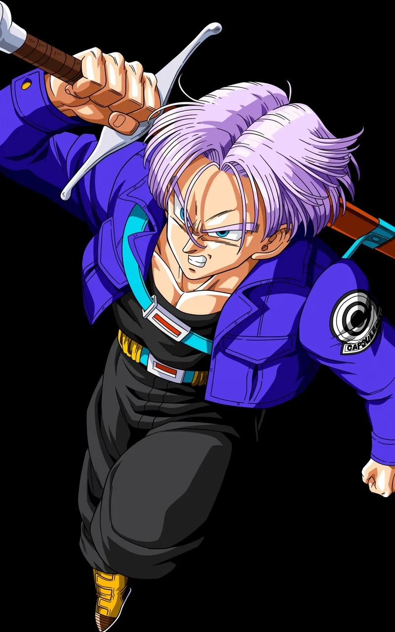 Hình ảnh sống động của dragon ball z trunks