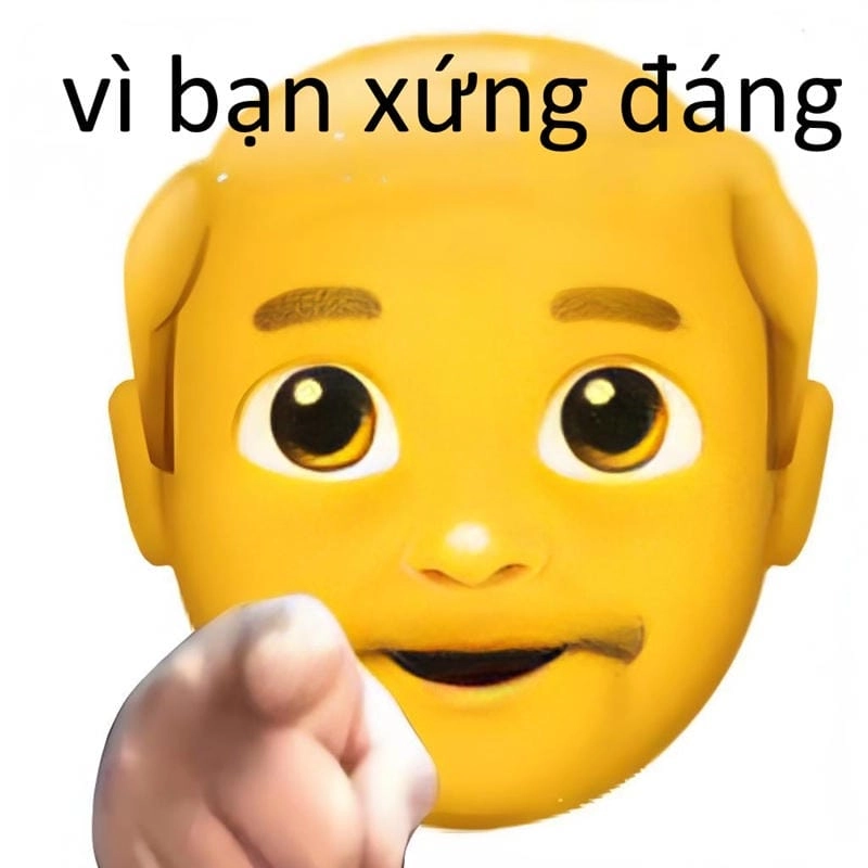 Lạc lối trong vì bạn xứng đáng meme giải trí