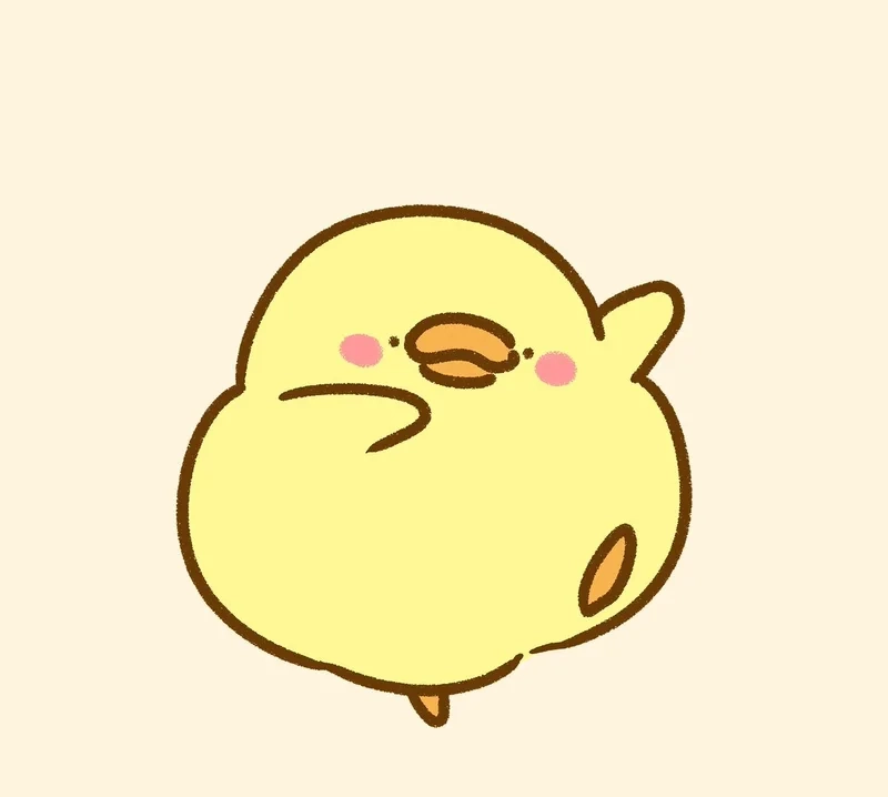 Ngập tràn dễ thương với vịt cute chibi cực xinh đáng yêu