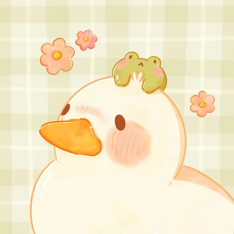 Đắm chìm trong thế giới con vịt chibi cute siêu đáng yêu